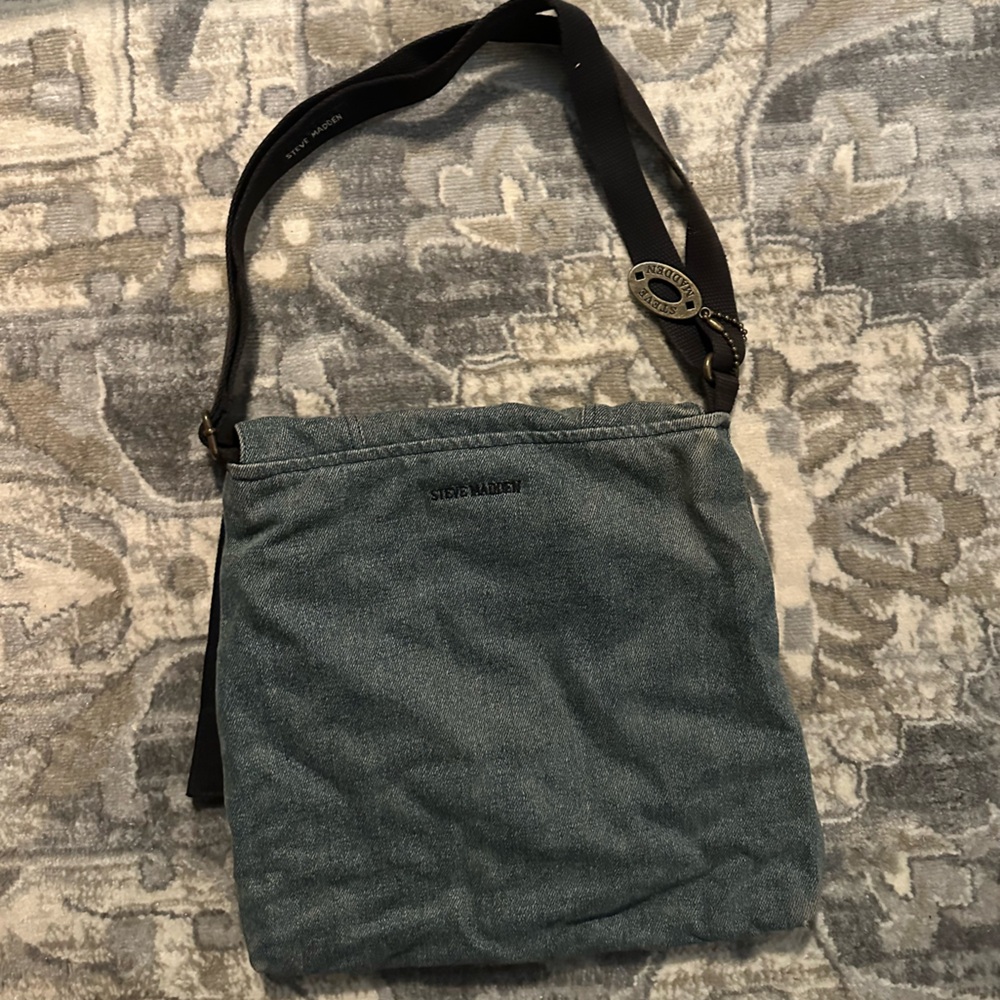 Rare Denim Steve Madden Bag - Picture 2 of 5